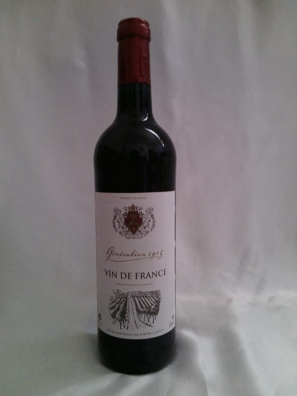 Rượu vang Pháp xách tay Vin De France
